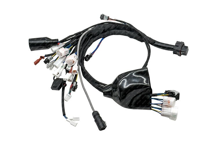 Complex wire harness for a wind turbine control system