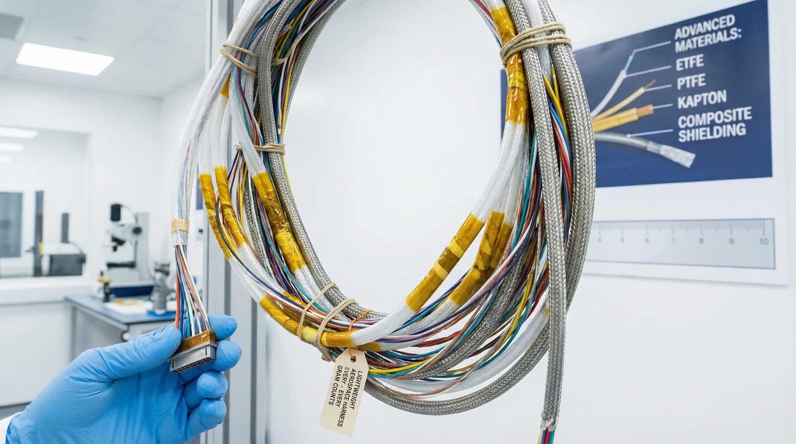 Aerospace wire materials