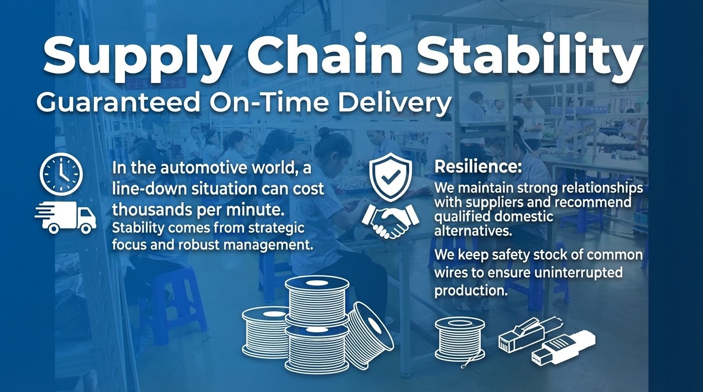 Warehouse with Stocked Components