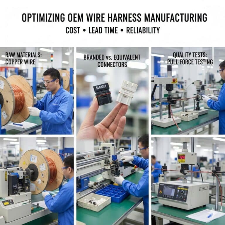 OEM Wire Harness Manufacturing: What Really Drives the Cost and Quality?