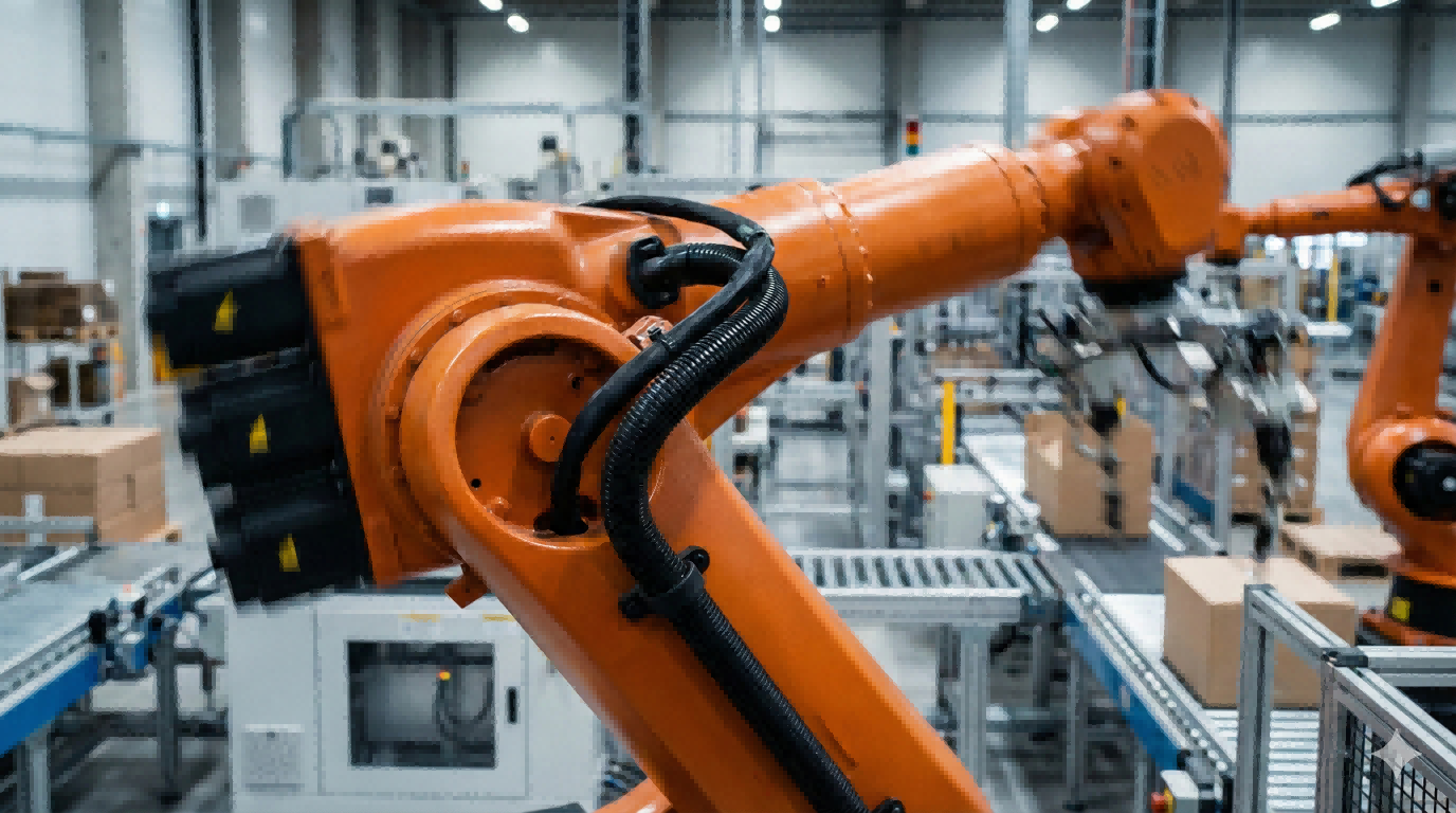 High-Flex Robotic Arm Cable in action