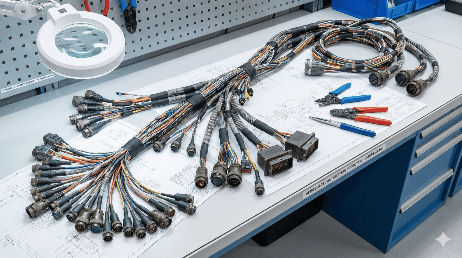 Complex Multi-Branch Wire Harness